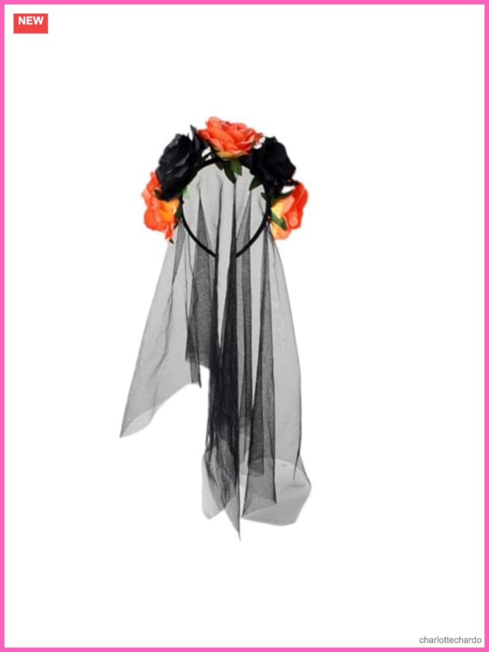Handmade Bohemian Rose Flower Headband Halloween Costume Party Hair Accessory